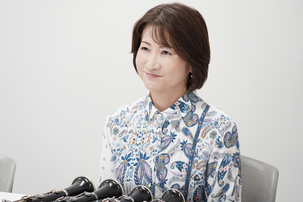 糸井裕美子 E♭クラリネット インタビュー